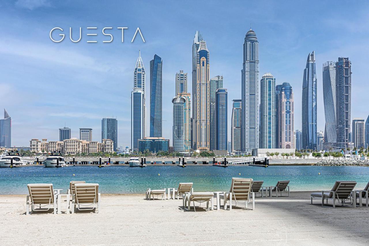Emaar Beachfront - Sunrise Bay Tower, Dubai Marina Exterior foto
